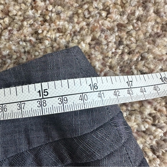 Harve Benard Charcoal Cotton Blend Capri Trousers Womens 10 - Picture 7 of 7